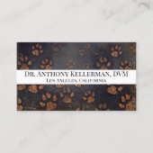 Aanstelling dierenarts visitekaartje (Voorkant)