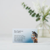 Aanstelling in de diergeneeskundige praktijk afsprakenkaartje (Staand voorkant)