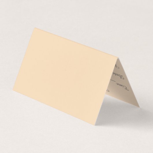 Aanstelling voor hondenverzorging en huisverzorgin visitekaartje (Achterkant)