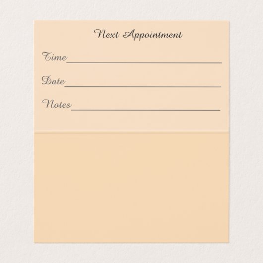 Aanstelling voor hondenverzorging en huisverzorgin visitekaartje (Binnenkant ongevouwen)