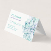 Aanstellingskaarten Reiki/Yoga Visitekaartje (Achterkant)