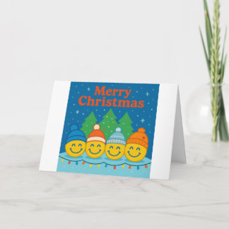 Aanstmoedigende Kerstkaart Feestdagen Kaart