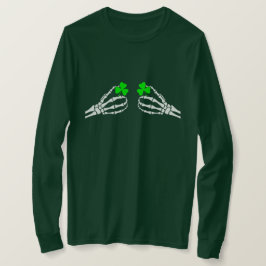 Aanstootgevende Ierse suggestieve handen T-shirt