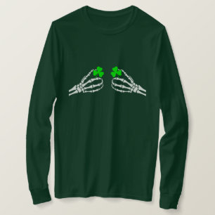 Aanstootgevende Ierse suggestieve handen T-shirt