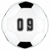 Aantal 09 voetbal (Voorkant)