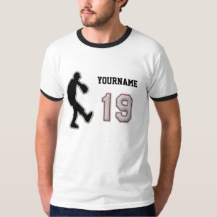 Aantal 19 Pitcher Uniform - Koel Baseball-titels T-shirt