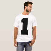 Aantal 1 Sport T-shirt (Voorkant volledig)