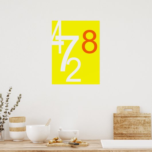Aantal 2 poster (Keuken)