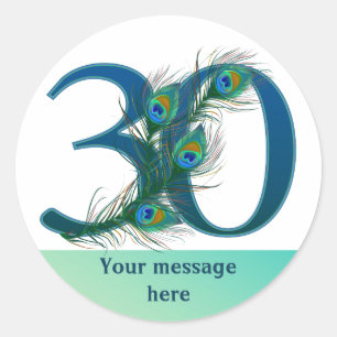 Aantal 30 Stickers