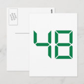 Aantal – 48 briefkaart (Voorkant / Achterkant)