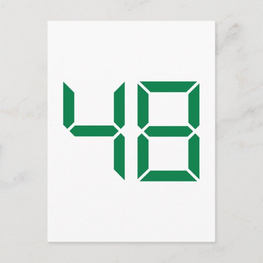 Aantal – 48 briefkaart (Voorkant)