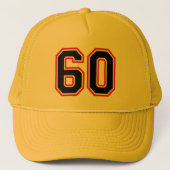 Aantal 60 Trucker Hat Pet (Voorkant)