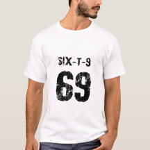 Aantal 69 Sport voor een  Shirt voor verjaardag