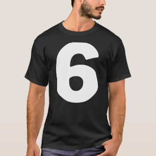 Aantal 6 Kosten van de Zes Overeenkomende Aantalle T-shirt