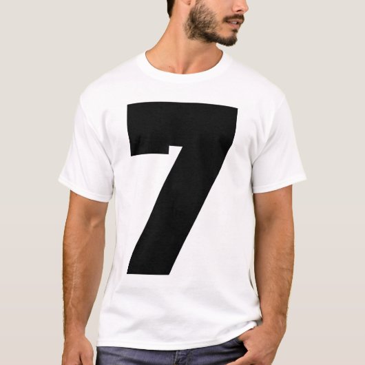 Aantal 7 Sport T-shirt (Voorkant)