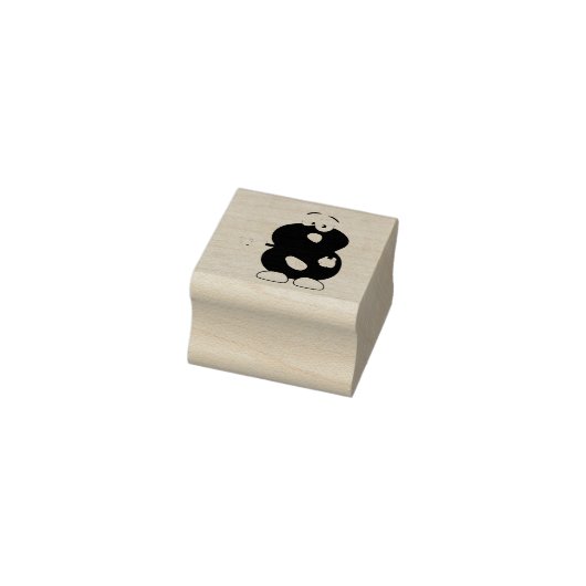 Aantal acht rubberstempel (Stempel)