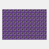 Aantal bladzijden met pees inpakpapier vel (Voorkant)