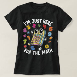 Aantal dag Wiskunden dag nummer dag calculator T-shirt