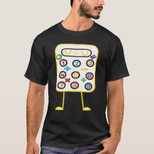 aantal dagen wiskunde kinder kostuumnummers wiskun t-shirt