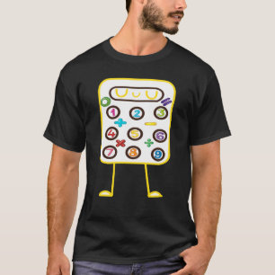 aantal dagen wiskunde kinder kostuumnummers wiskun t-shirt