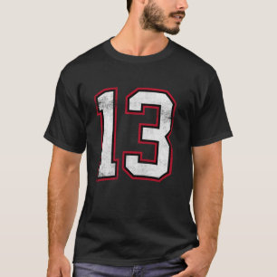 Aantal Dertien 13 T-shirt