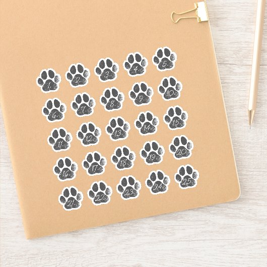 Aantal dog printplaten voor dog sticker (Notitieboek)