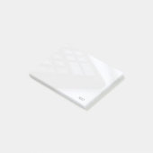 Aantal en tekentoetsen post-it® notes (Schuin)