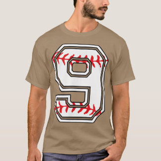 Aantal geboorte9 jaar oud t-shirt