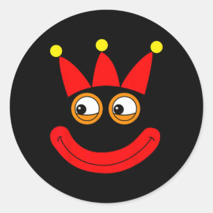 Aantal Halloween Kostuum Groep Matching 2 Ronde Sticker