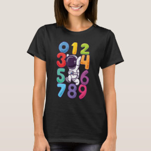 Aantal het Leren calculator kostume dag Wiskunde O T-shirt