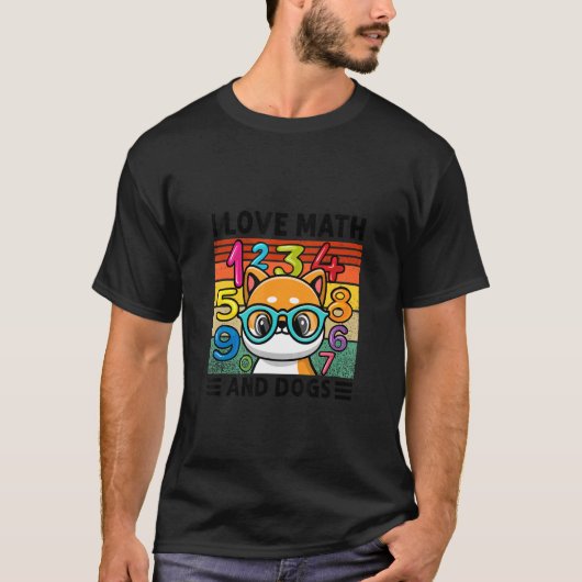Aantal het Leren calculator kostume dag Wiskunde O T-shirt (Voorkant)