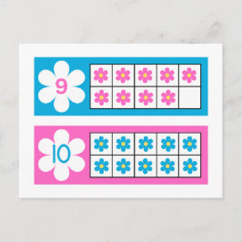 Aantal Kaarten, kleuterschool tellen Flash Kaarten