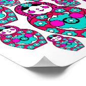 Aantal kleuren en ontdek CMY-kleuren Groot Poster  (Hoek)