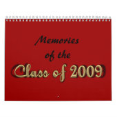 Aantal leden van de klasse 2009 kalender (Hoes)