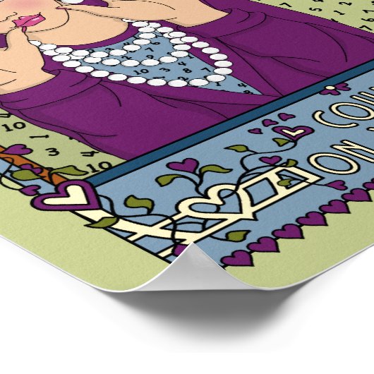 Aantal op je eigen_A_8x10 Poster (Hoek)