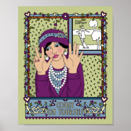 Aantal op je eigen_A_8x10 Poster