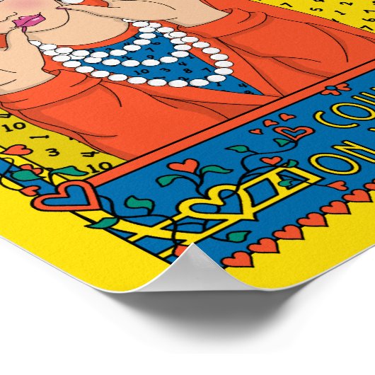 Aantal op je eigen_B_8x10 Poster (Hoek)