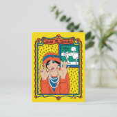 Aantal op je eigen_B_ Briefkaart (Staand voorkant)