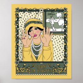 Aantal op je eigen C_8x10 Poster