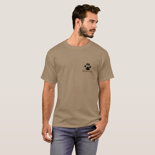 Aantal op K9 shirt (Voorkant volledig)