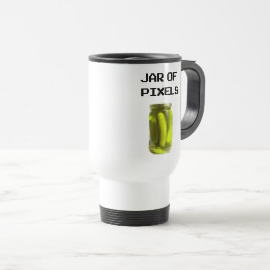 Aantal pixels reisbeker (Voorkant rechts)