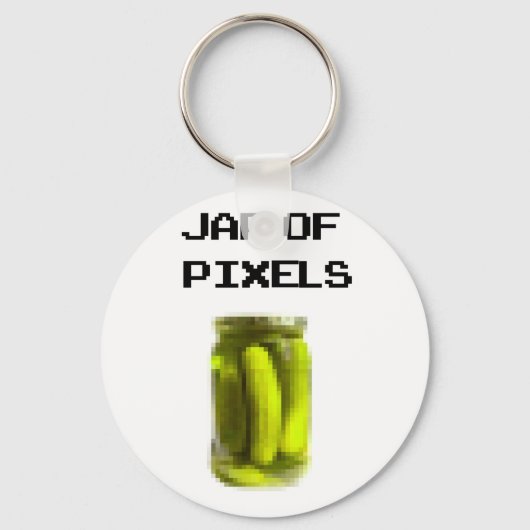 Aantal pixels sleutelhanger (Voorkant)
