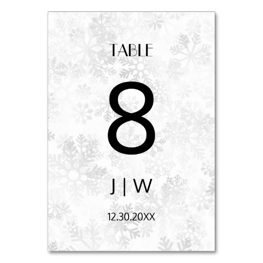 Aantal sneeuwkerst  kaart (Voorkant)