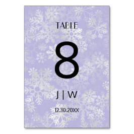 Aantal sneeuwkerst kaart