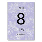 Aantal sneeuwkerst  kaart (Voorkant)