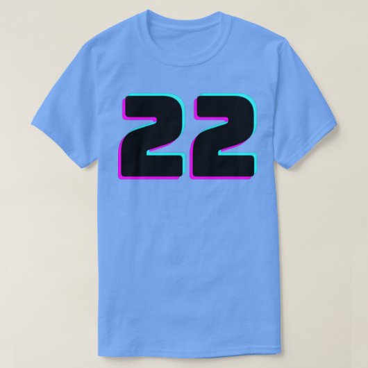 Aantal T-shirt (Design voorkant)