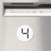 Aantal - Vier - 4 Magneet (Insitu (Vaatwasser))