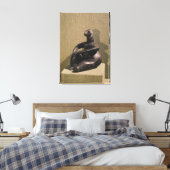 Aantal vrouwen in zitplaatsen, 3500-2500 BC Canvas Afdruk (Insitu (Slaapkamer))