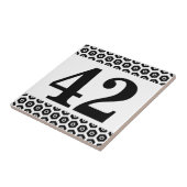 Aantal zeshoekige grens tegeltje (Zijkant)