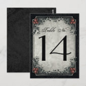 Aantallen van de Lijst van de Skeletten van het Briefkaart (Voorkant / Achterkant)